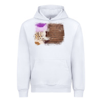 White Wood Cowhide Pattern Urban Hoodie - Bettercallsaul