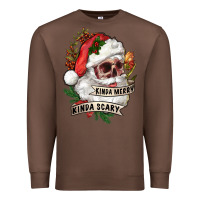 Chestnut Kinda merry kinda scary Premium Sweatshirt - RanaPortraitStore