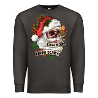 Smoke Kinda merry kinda scary Premium Sweatshirt - RanaPortraitStore