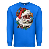 True Royal Kinda merry kinda scary Premium Sweatshirt - RanaPortraitStore