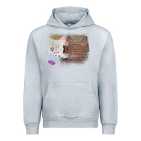 Heather Grey Cowhide Wood Glitter Pattern Urban Hoodie - Bettercallsaul
