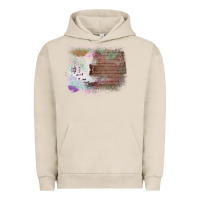 Pigment French Oak Cowhide Wood Glitter Pattern Urban Hoodie - Bettercallsaul