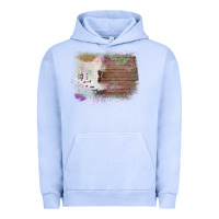 Pigment Grape Ice Cowhide Wood Glitter Pattern Urban Hoodie - Bettercallsaul
