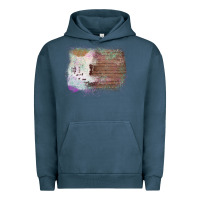Cowhide Wood Glitter Pattern Urban Hoodie | Teevron