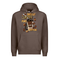 Coffee energy coffee fuel station Premium Hoodie - Artiststas