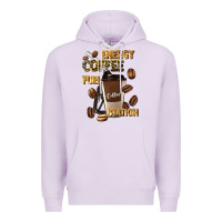 Lilac energy coffee fuel station Premium Hoodie - Artiststas