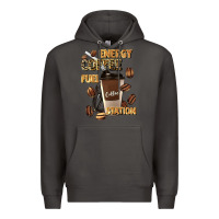 Smoke energy coffee fuel station Premium Hoodie - Artiststas