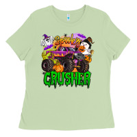 Matcha spooky crusher monster truck Ladies Tee - BarkalooDesign