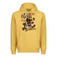 Antique Gold energy coffee fuel station Premium Hoodie - Artiststas