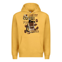 Mustard energy coffee fuel station Premium Hoodie - Artiststas