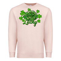 Pale Pink Kiss lucky Premium Sweatshirt - RanaPortraitStore