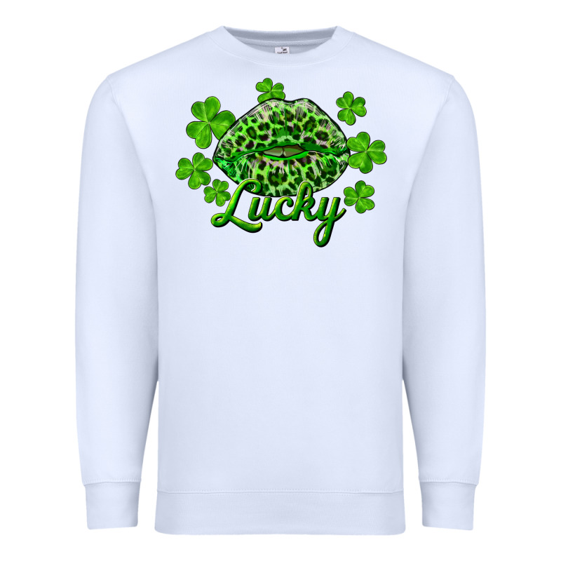 Kiss Lucky Premium Sweatshirt by RanaPortraitStore | Teevron