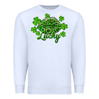 White Kiss lucky Premium Sweatshirt - RanaPortraitStore