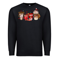 Black baseball coffee cups Premium Sweatshirt - texasbilliewilder