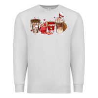 Dove Grey baseball coffee cups Premium Sweatshirt - texasbilliewilder
