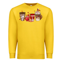 Lemon baseball coffee cups Premium Sweatshirt - texasbilliewilder