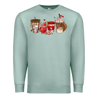 Seafoam baseball coffee cups Premium Sweatshirt - texasbilliewilder
