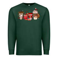 Sports Green baseball coffee cups Premium Sweatshirt - texasbilliewilder