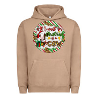 Pigment Burro Christmas all i want for christmas is a cow Urban Hoodie - Artiststas