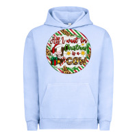 Pigment Grape Ice Christmas all i want for christmas is a cow Urban Hoodie - Artiststas