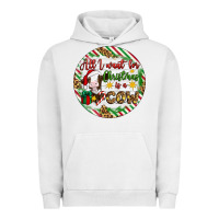 Pigment Lunar Rock Christmas all i want for christmas is a cow Urban Hoodie - Artiststas