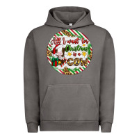 Pigment Tornado Christmas all i want for christmas is a cow Urban Hoodie - Artiststas
