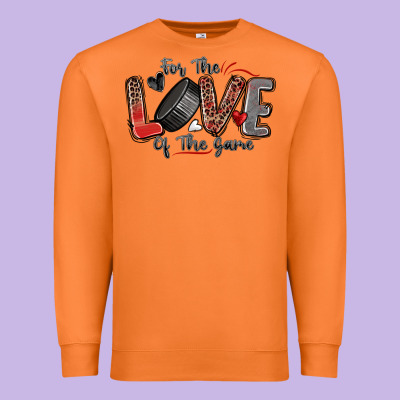 Premium Sweatshirt for the love of the game hockey