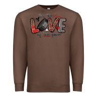 Chestnut for the love of the game hockey Premium Sweatshirt - Zillion Design Studio
