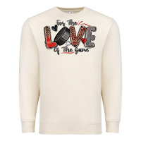 Sandshell for the love of the game hockey Premium Sweatshirt - Zillion Design Studio