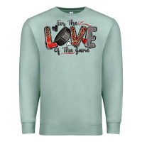 Seafoam for the love of the game hockey Premium Sweatshirt - Zillion Design Studio