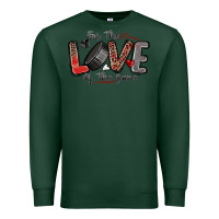 Sports Green for the love of the game hockey Premium Sweatshirt - Zillion Design Studio