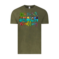 Vintage Olive the beach is calling Vintage Tee - Artiststas
