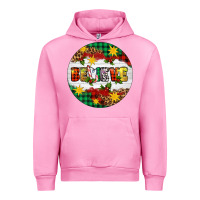 Fuchsia Pink Christmas Believe Urban Hoodie - Artiststas