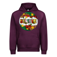Mauve Wine Christmas Believe Urban Hoodie - Artiststas