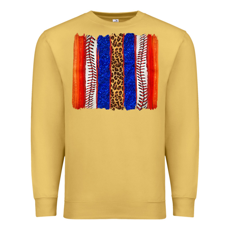 Baseball Brush Strokes Premium Sweatshirt by texasbilliewilder | Teevron