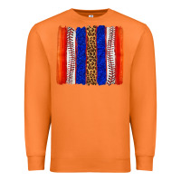 Carrot baseball brush strokes Premium Sweatshirt - texasbilliewilder