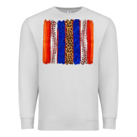 Dove Grey baseball brush strokes Premium Sweatshirt - texasbilliewilder