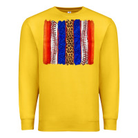 Lemon baseball brush strokes Premium Sweatshirt - texasbilliewilder