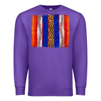 Purple baseball brush strokes Premium Sweatshirt - texasbilliewilder
