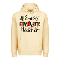 Pina Colada santas favourite teacher Premium Hoodie - AdoDesignShop