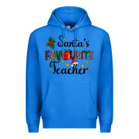 True Royal santas favourite teacher Premium Hoodie - AdoDesignShop