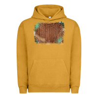 Pigment Peanut Butter Wood Glitter Leopard Pattern Frame Urban Hoodie - Bettercallsaul