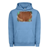 Pigment Pebble Blue Wood Glitter Leopard Pattern Frame Urban Hoodie - Bettercallsaul