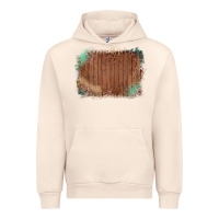 Sandshell Wood Glitter Leopard Pattern Frame Urban Hoodie - Bettercallsaul
