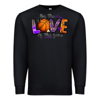 Black for the love of the game basketball Premium Sweatshirt - Zillion Design Studio