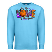 Ocean Blue for the love of the game basketball Premium Sweatshirt - Zillion Design Studio