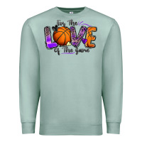 Seafoam for the love of the game basketball Premium Sweatshirt - Zillion Design Studio