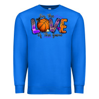 True Royal for the love of the game basketball Premium Sweatshirt - Zillion Design Studio