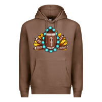 Chestnut football gemstone sunflower Premium Hoodie - JahusDesignShop