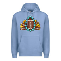 Football Gemstone Sunflower Premium Hoodie | Teevron